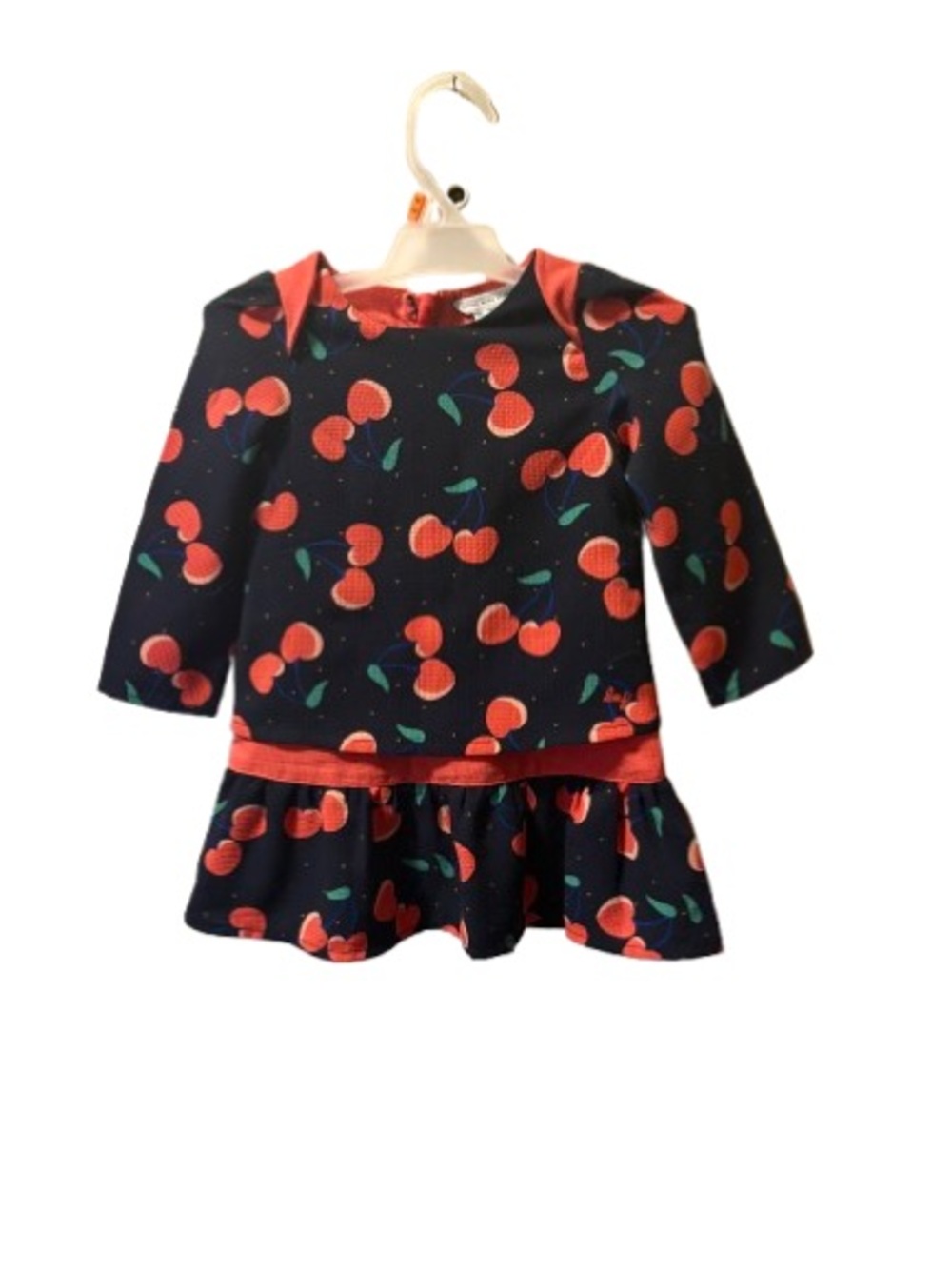 Little Marc Jacobs Cherry Print Top & Skirt Set – 18M